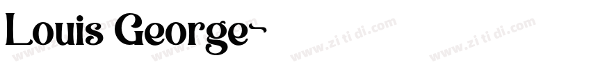 Louis George字体转换